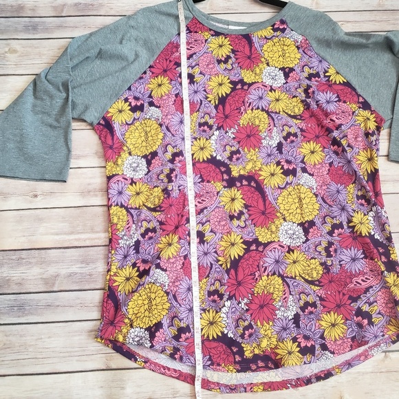 LuLaRoe Floral Randy - Picture 2 of 4